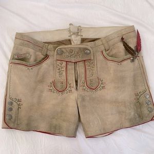 Lederhosen, from Bavaria for women.
